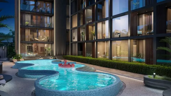 Apartemen dijual 2 kamar di tepi laut di Rawai Thailand luas 52m² lantai 1  Rawai