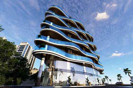 Apartment 1-room 1+0 studio by the sea in Batumi Georgia area 33.4m² 5 floor in RC LUX Panorama by Lux Batumi