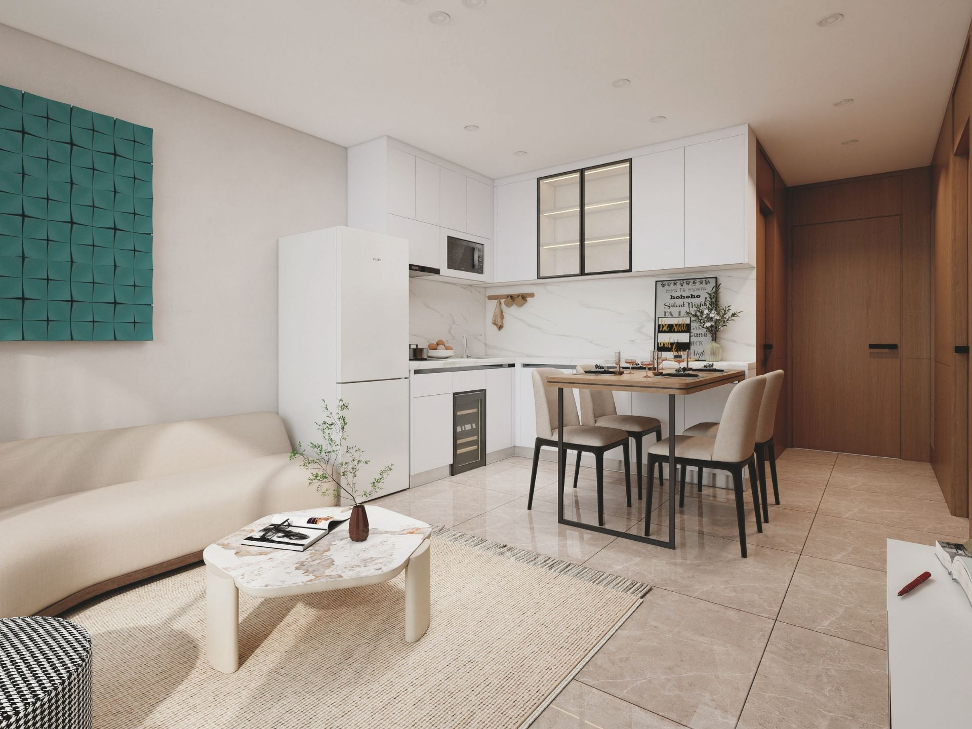 Apartamento 3 habitaciones junto al mar en Chalong Tailandia 56m²  Chalong - foto 4