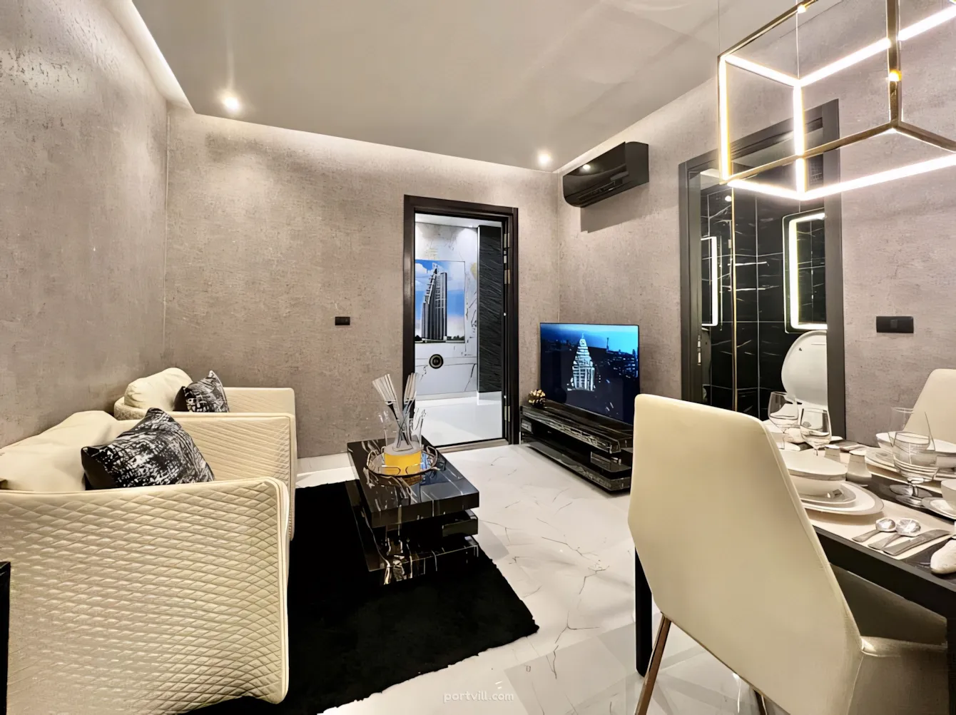 Apartment 2-room for sale 1+1 by the sea in Pattaya Thailand area 29m² 14 floor in Grand Solaire Pattaya Condominium Pattaya - foto 12