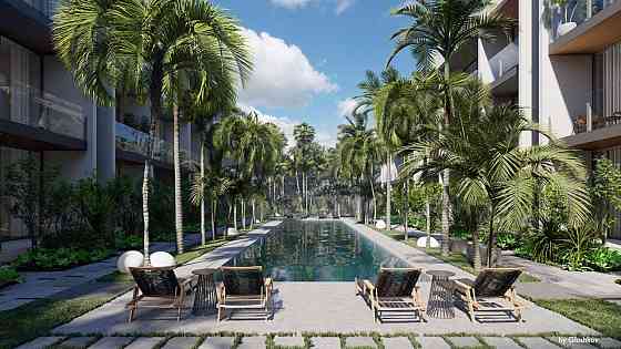 Apartemen 2 kamar untuk dijual 1+1 di tepi laut di Ko Phangan Thailand luas 34.73m² lantai 2 Ko Phangan