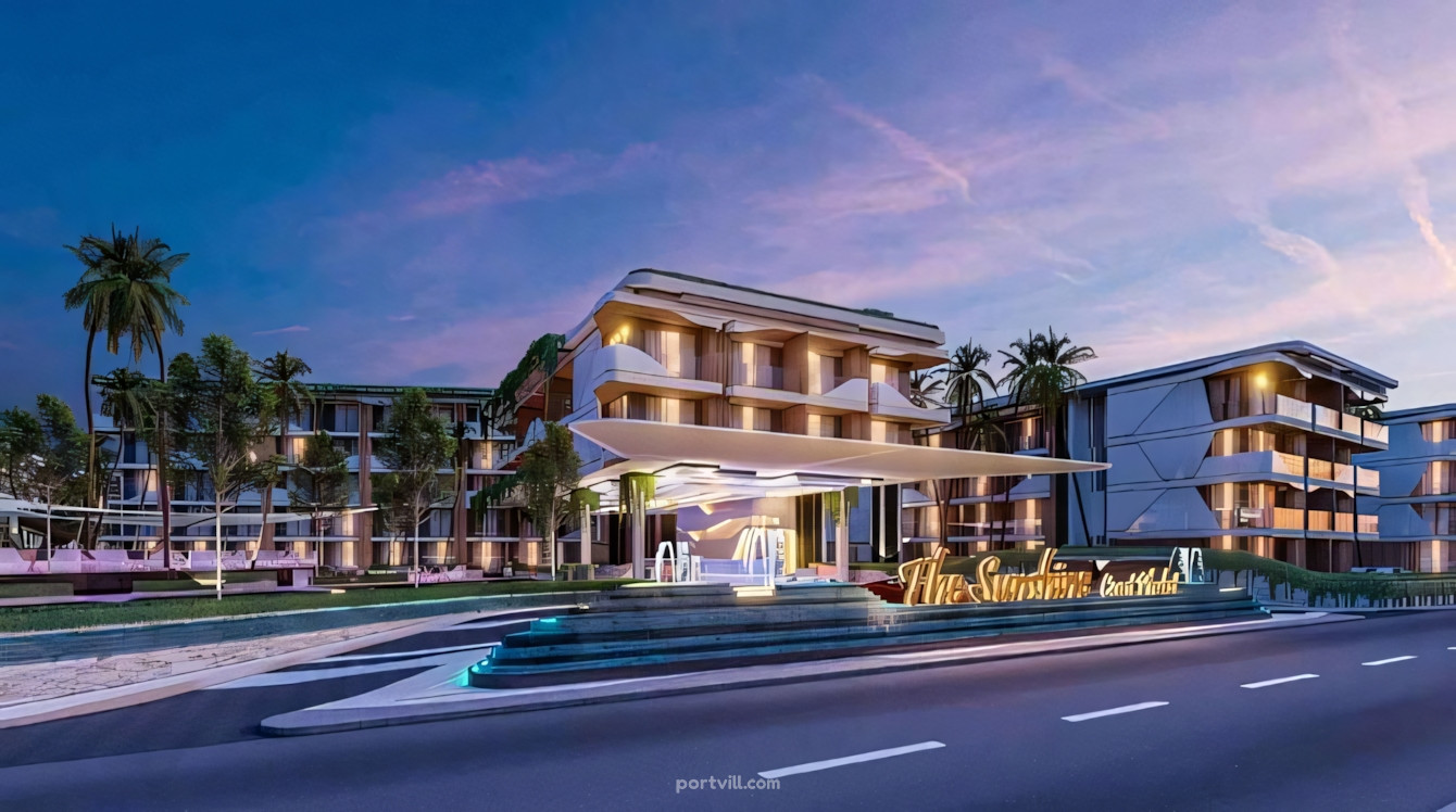 شقة  3 غرف  2+1  على البحر  في تشونغ ثالي (Choeng Thale)  تايلاند  114.3 متر مربع  الطابق 3  - Sunshine Beach تشونغ ثالي (Choeng Thale) - صورة 3