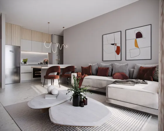 1-Zimmer Wohnung 1+0 studio am Meer im Stadtzentrum von Paphos Republik Zypern 36m²  Paphos Stadtzentrum