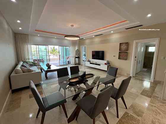 Apartment 3-room 2+1 by the sea in Punta Cana (Cap Cana) Dominican Republic area 197m² 2 floor in RC Aquamarina luxury residences Punta Cana