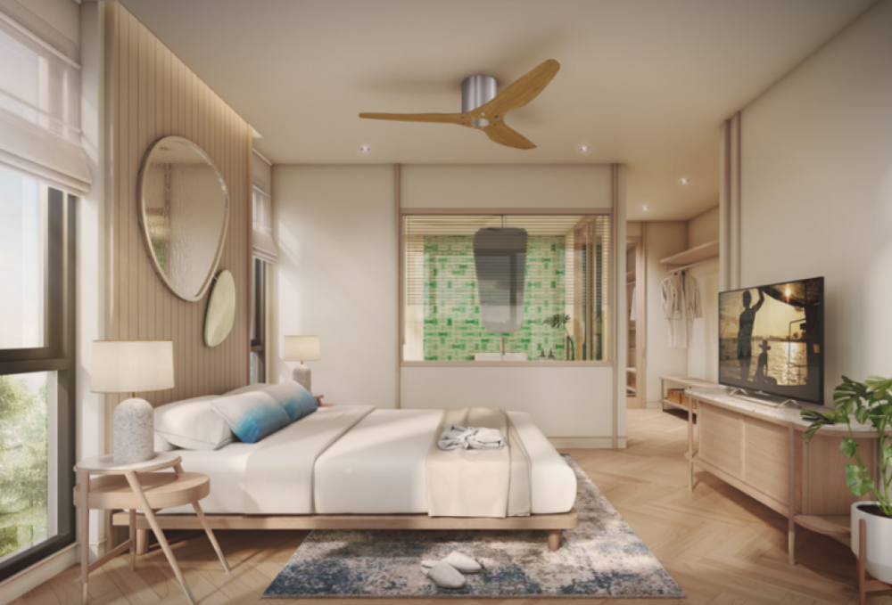 Apartment 2-room for sale 1+1 by the sea in Hua Hin Thailand area 37m² 3 floor in Sasara Hua Hin - photo 7