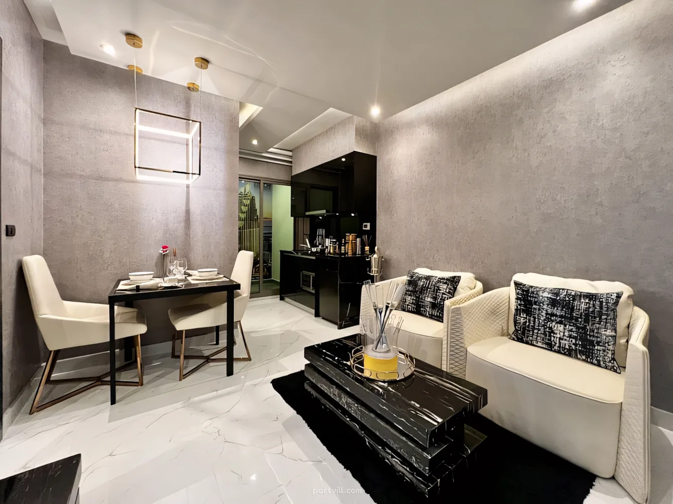 Apartment 2-room for sale 1+1 by the sea in Pattaya Thailand area 29m² 14 floor in Grand Solaire Pattaya Condominium Pattaya - foto 9