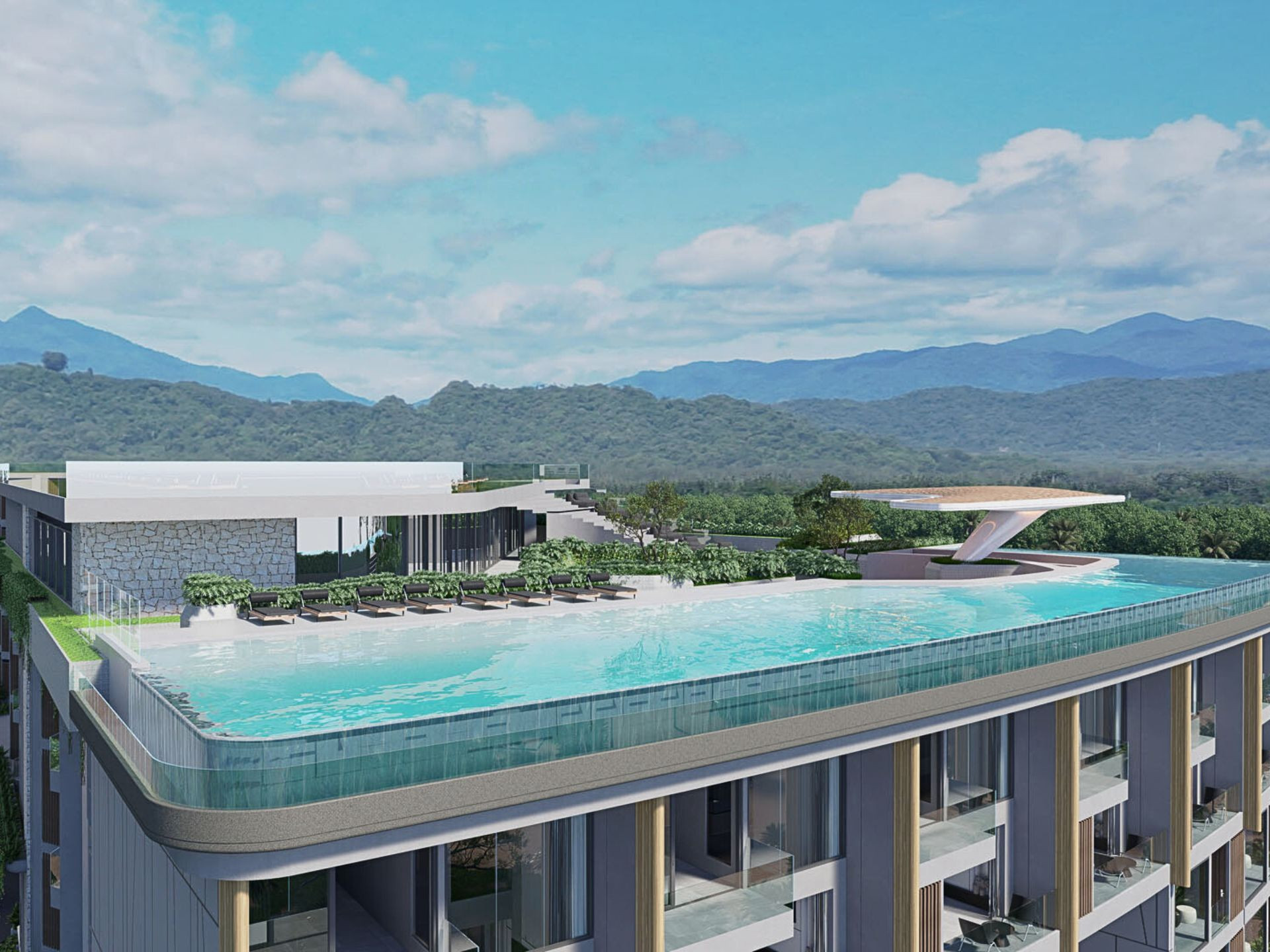 Wohnung 4-zimmer am Meer in Kamala Thailand 96m²  Kamala - foto 1