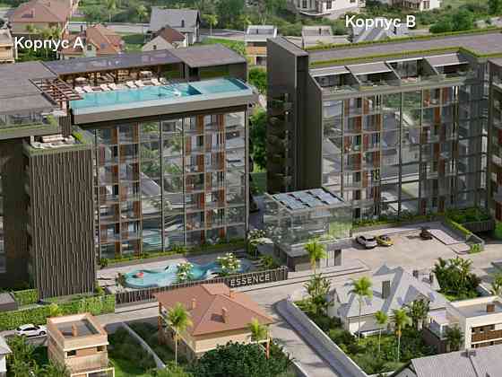 Apartment 2-room in Rawai Thailand area 52m²  Rawai
