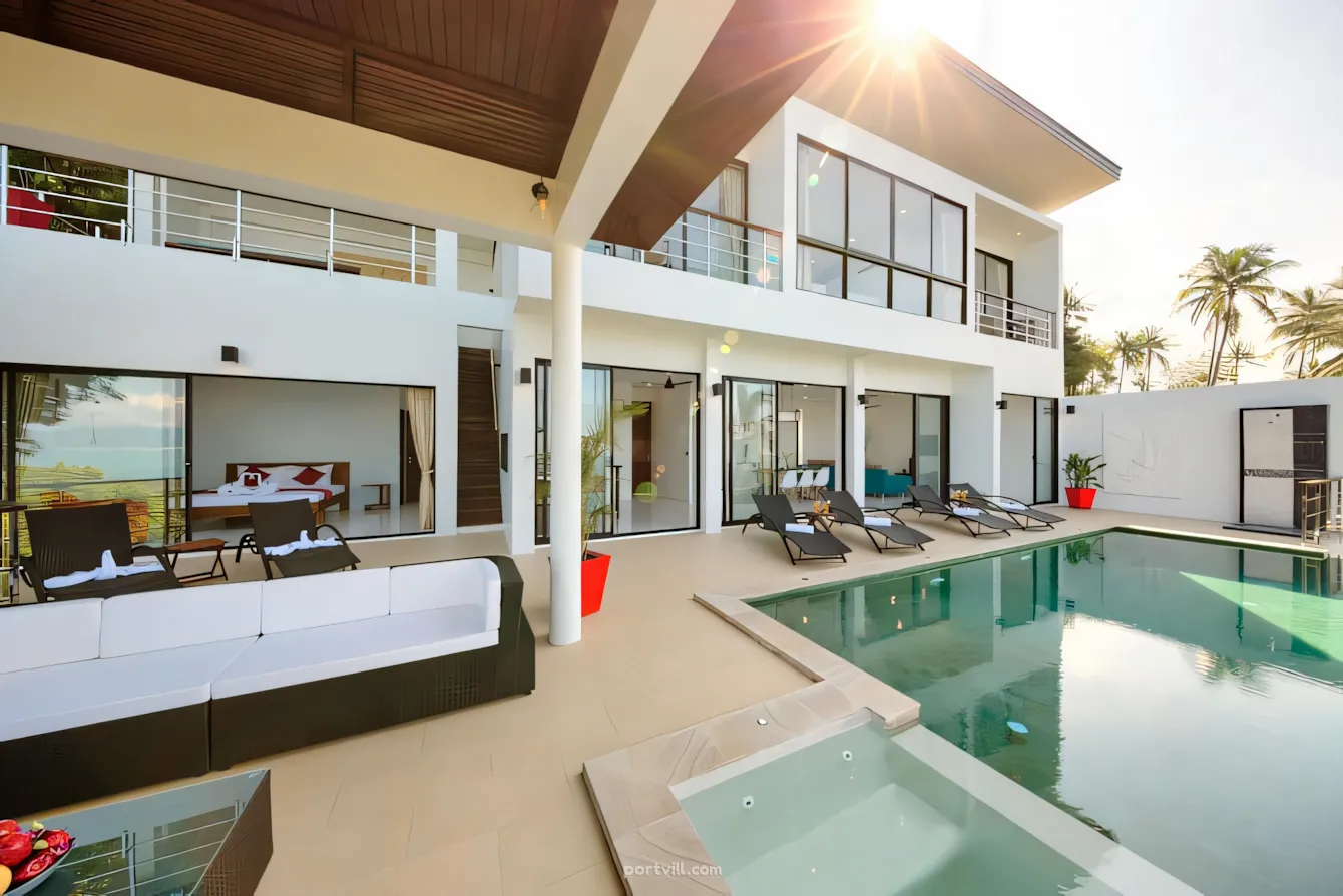 Villa by the sea in Mae Nam Thailand area 330m² 2 floors Mae Nam - photo 1