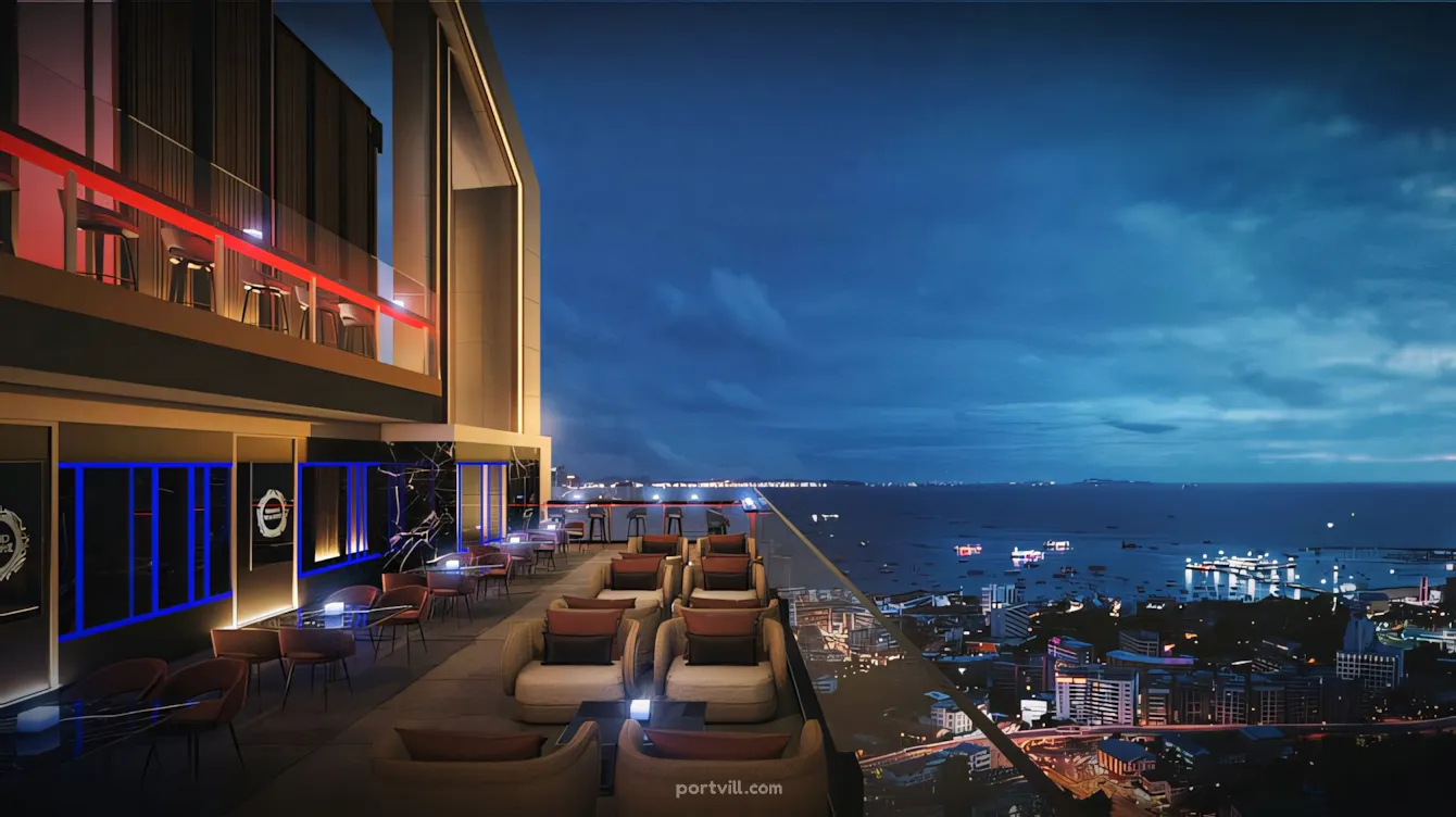 Apartment 2-room for sale 1+1 by the sea in Pattaya Thailand area 29m² 14 floor in Grand Solaire Pattaya Condominium Pattaya - foto 6