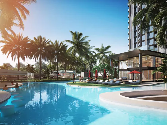 Apartment 2-room for sale 1+1 by the sea in Pattaya Thailand area 29m² 14 floor in Grand Solaire Pattaya Condominium Pattaya