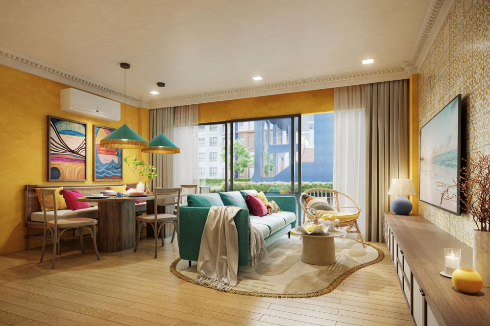 Mieszkanie 3-pokojowy na sprzedaż 2+1 nad morzem w Hua Hin Tajlandia powierzchnia 49.25m² 6 piętro w Cabanas Hua Hin - zdjęcie 16