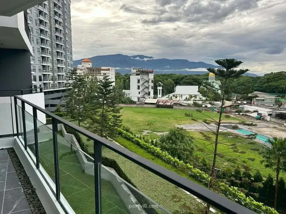 아파트 4실 매매 3+1 창클란에 (Chang Khlan) 태국 면적 73m² 2층  Astra Sky River에서 창 클란 - 사진 2