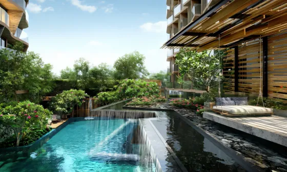 Apartment 1-room for sale by the sea in Naklua Thailand area 45m² 4 floor in Ramada Mira North Pattaya Naklua