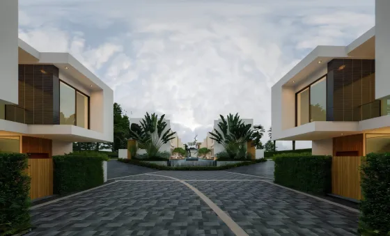 Townhouse in Pattaya Thailand area 180m² 2 floors Pattaya