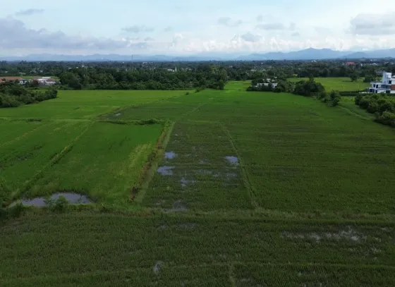 Terreno {geo.city.in} Tailândia lote dentro dos limites da cidade 182400m²  Downtown Chiang Mai