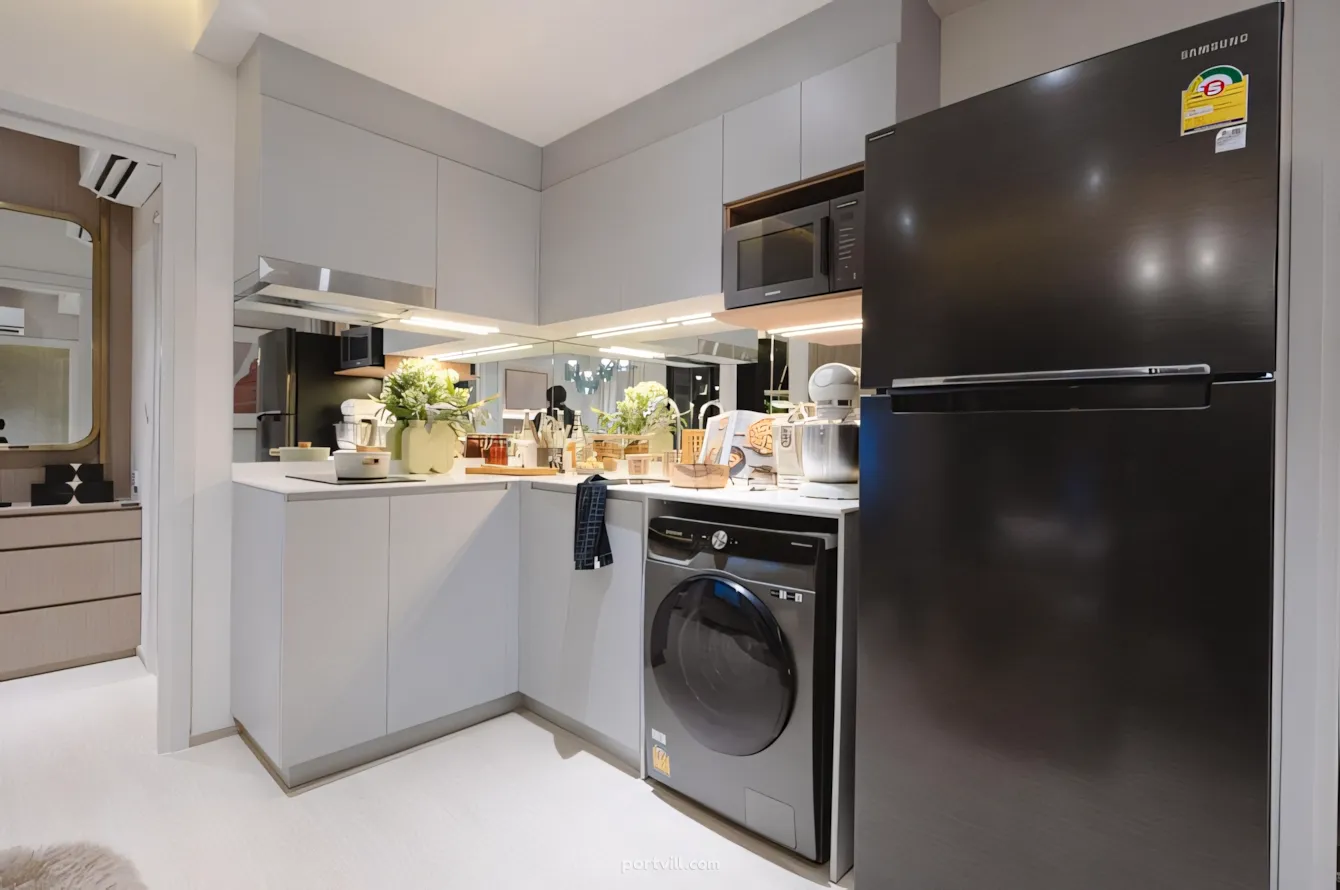 Apartment 1-room for sale in Downtown Bangkok Thailand area 22.2m² 25 floor in Nue Riverest Ratburana Downtown Bangkok - foto 8