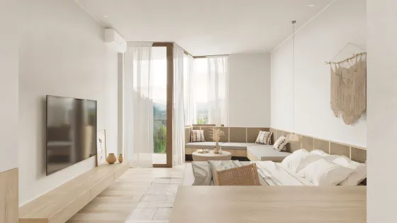 Apartment 1-room for sale 1+0 studio by the sea in Chaweng Beach Thailand area 28m² Chaweng