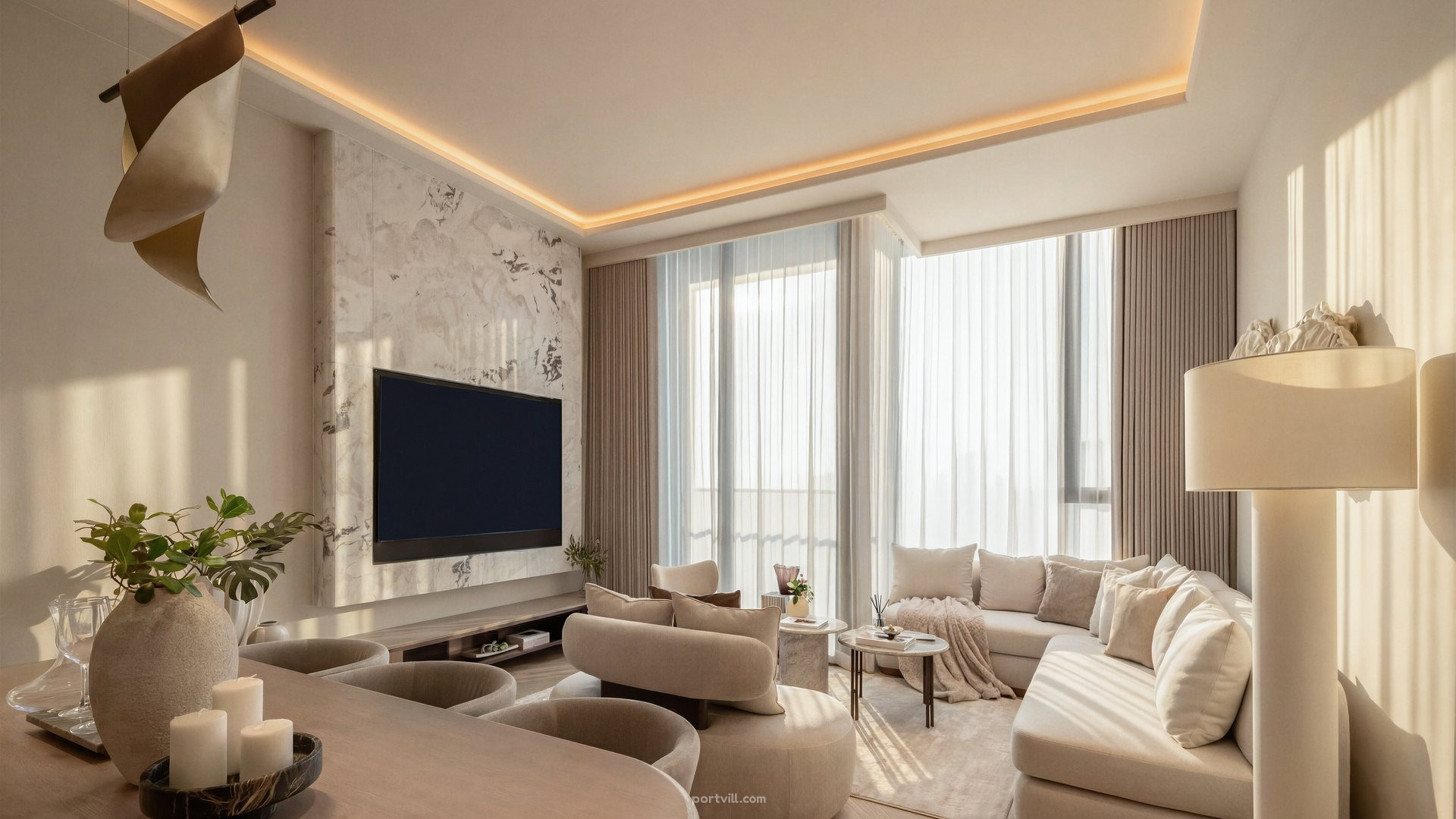 Апартамент 3-стаен в центъра на Банкок (Downtown Bangkok) Тайланд площ 124 м²  в Still Sukhumvit 20 Центърът на Банкок (Downtown Bangkok) - снимка 2