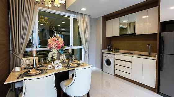 Apartment 2-room for sale 1+1 by the sea in Sattahip Thailand area 40.5m²  in Del Mare Sattahip
