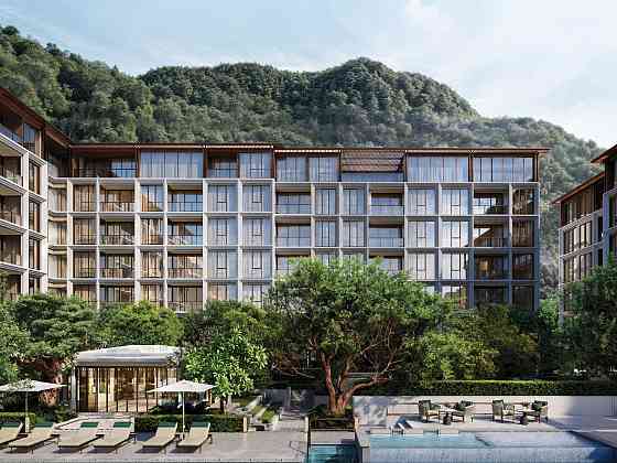 Apartment 2-room 1+0 studio in Kamala Thailand area 68m²  Kamala
