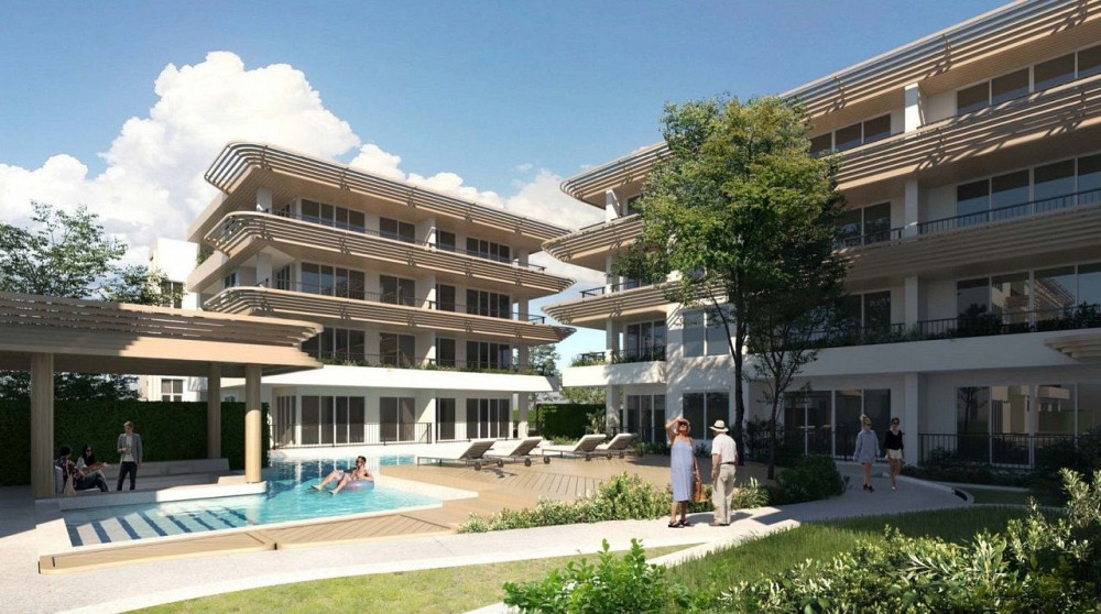 2-Zimmer Wohnung 1+1 auf Koh Samui Thailand 38.57m² 2 Stock in Terraza Samui Ko Samui - foto 1