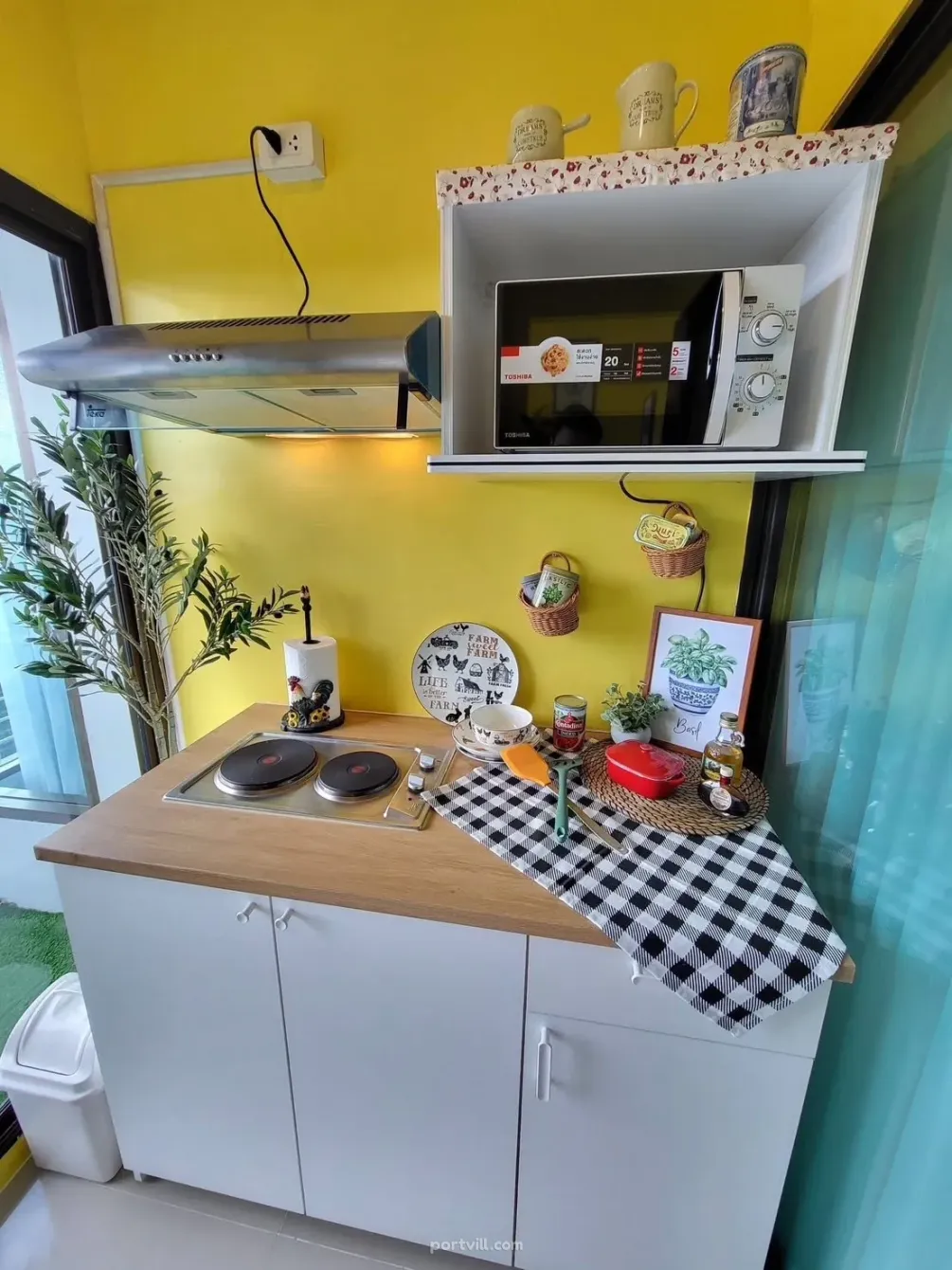 Апартамент 2-стаен 1+1 в Чанг Клан (Chang Khlan) Тайланд площ 31.7 м² етаж: 7 в Tree Boutique Resort Чанг Клан (Chang Khlan) - снимка 11