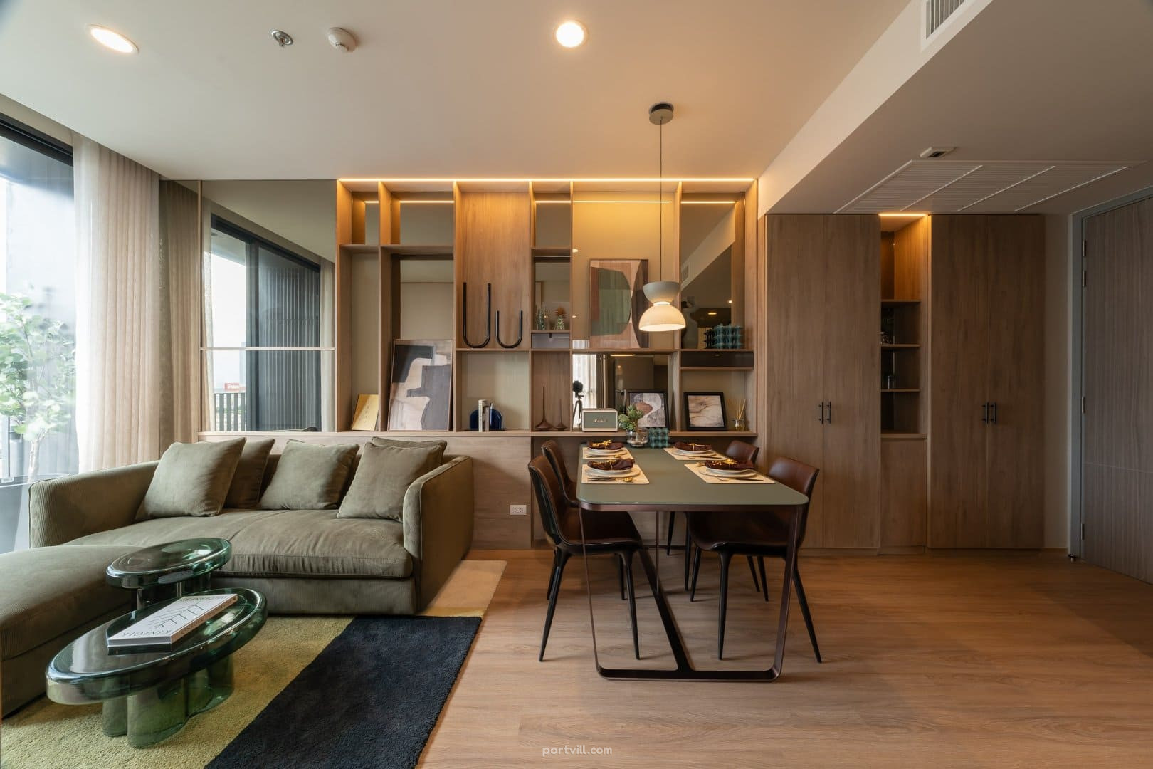 Апартамент 1-стаен 1+1 в центъра на Банкок (Downtown Bangkok) Тайланд площ 32.8 м²  в The Issara Sathorn Центърът на Банкок (Downtown Bangkok) - снимка 6