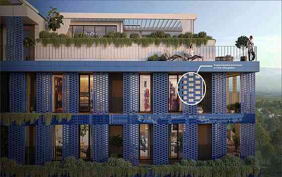 Apartment 2-room 2+1 by the sea in Batumi Georgia area 52m² 6 floor Batumi