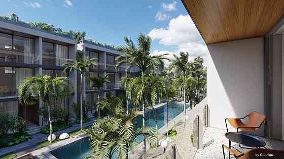 Apartemen 2 kamar untuk dijual 1+1 di tepi laut di Ko Phangan Thailand luas 34.73m² lantai 2 Ko Phangan
