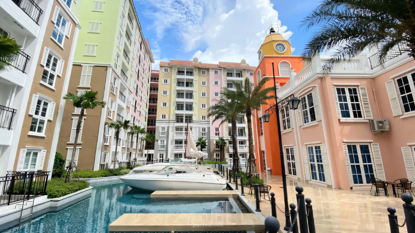 Apartment 3-room for sale 2+1 by the sea in Jomtien Thailand area 52.11m² 8 floor in Seven Seas Cote d'Azur Jomtien - foto 3