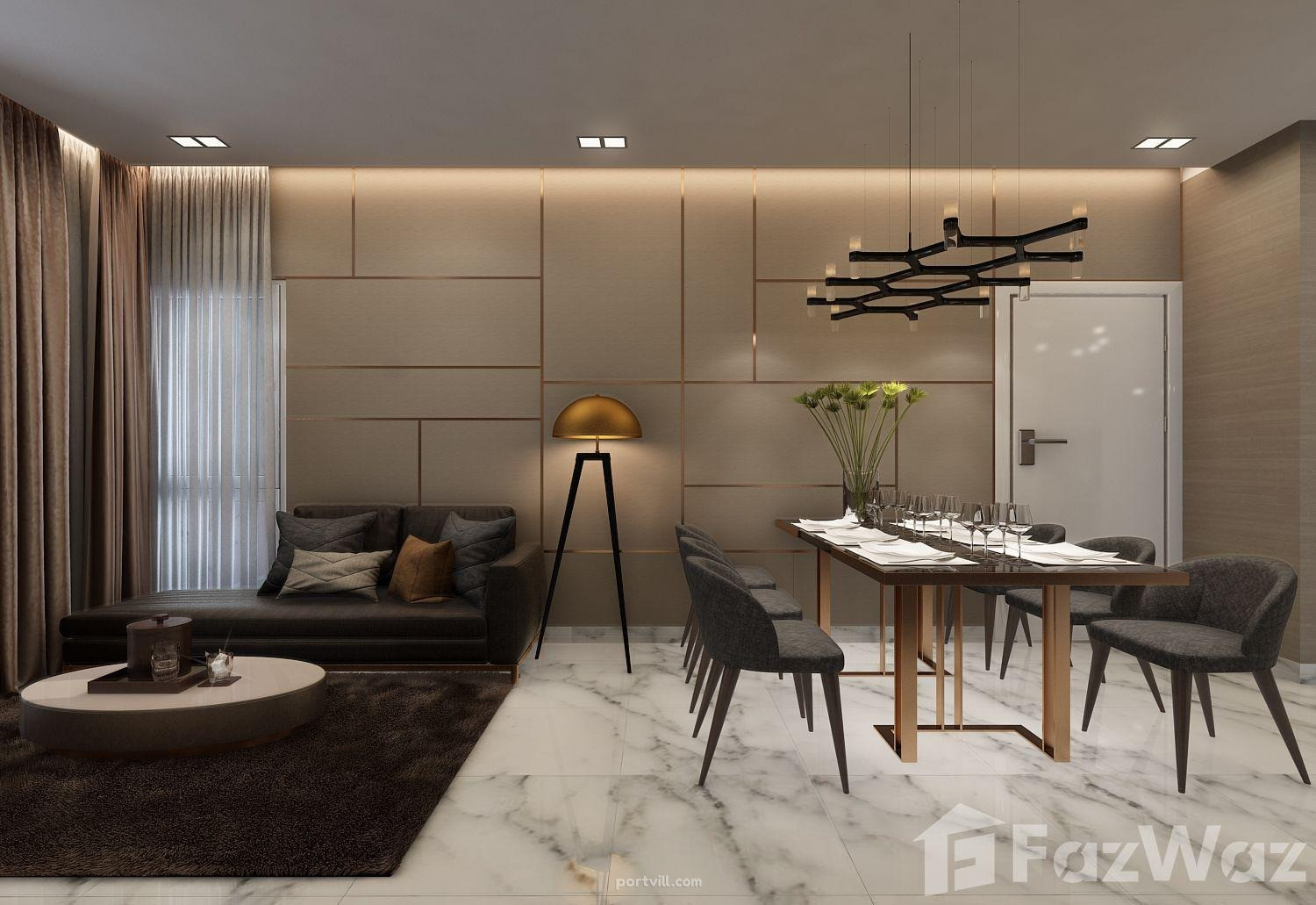 Apartment 3-room for sale 2+1 in An Phu (District 2) Vietnam area 61m² 21 floor in Centana Thu Thiem An Phu (District 2) - photo 1