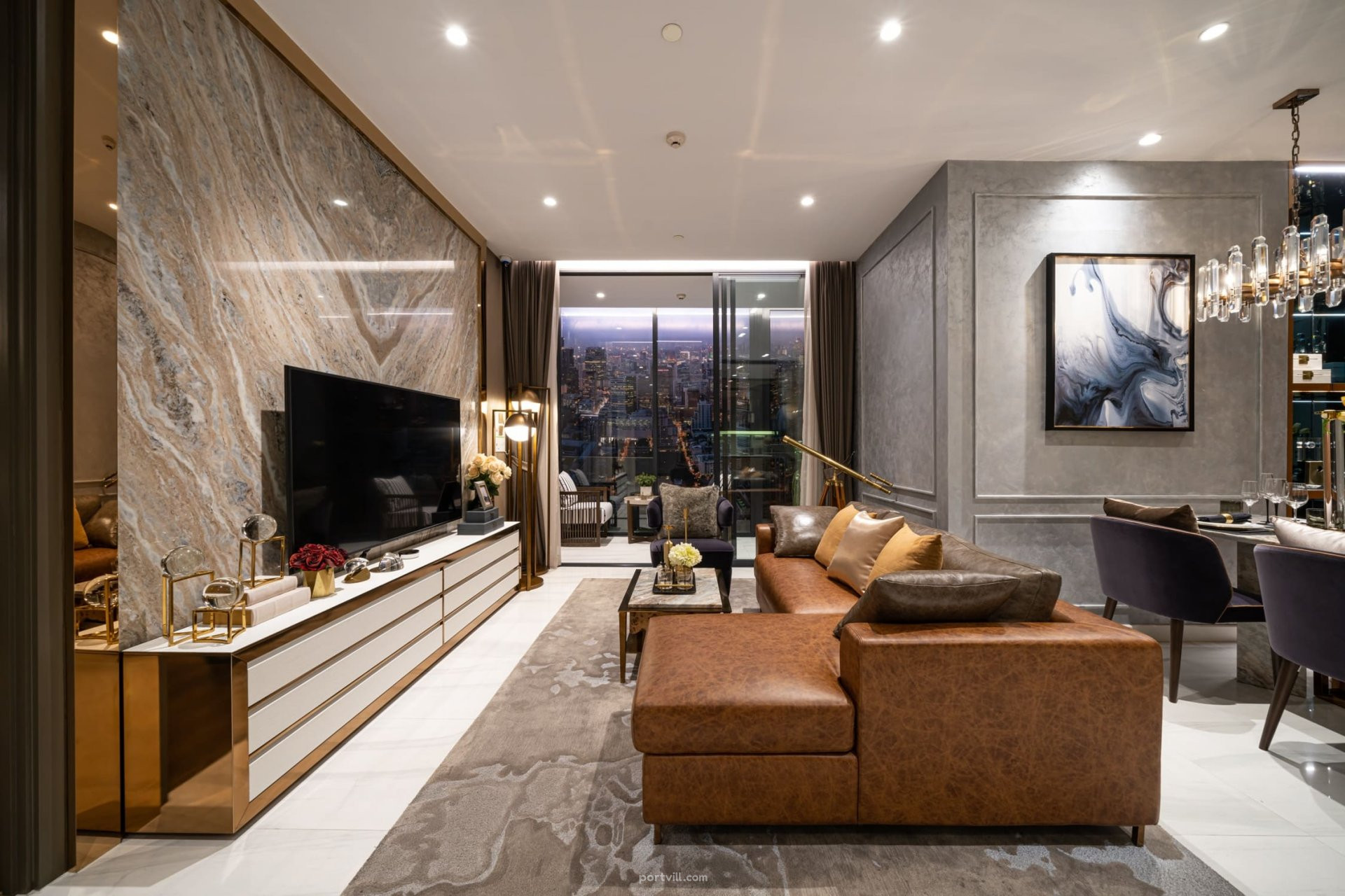 شقة  4 غرف  3+1  على البحيرة  في ساثون (Sathorn)  تايلاند  100.5 متر مربع  - Supalai Icon Sathorn ساثون (Sathorn) - صورة 6