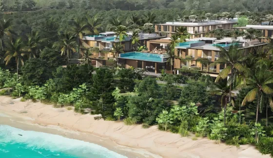 Apartment 2-room for sale 1+1 by the sea in Bang Tao Thailand area 80m² 2 floor Bang Tao