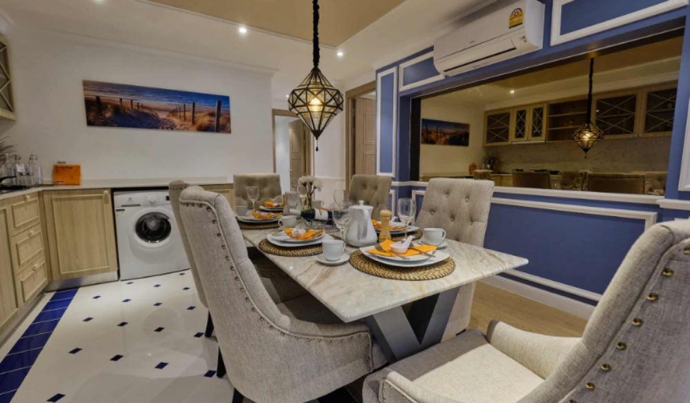 Daire 3 Odalı 2+1 deniz kenarında Jomtien'de Tayland 52.11m² Kat:8 - Seven Seas Cote d'Azur Jomtien - fotoğraf 7