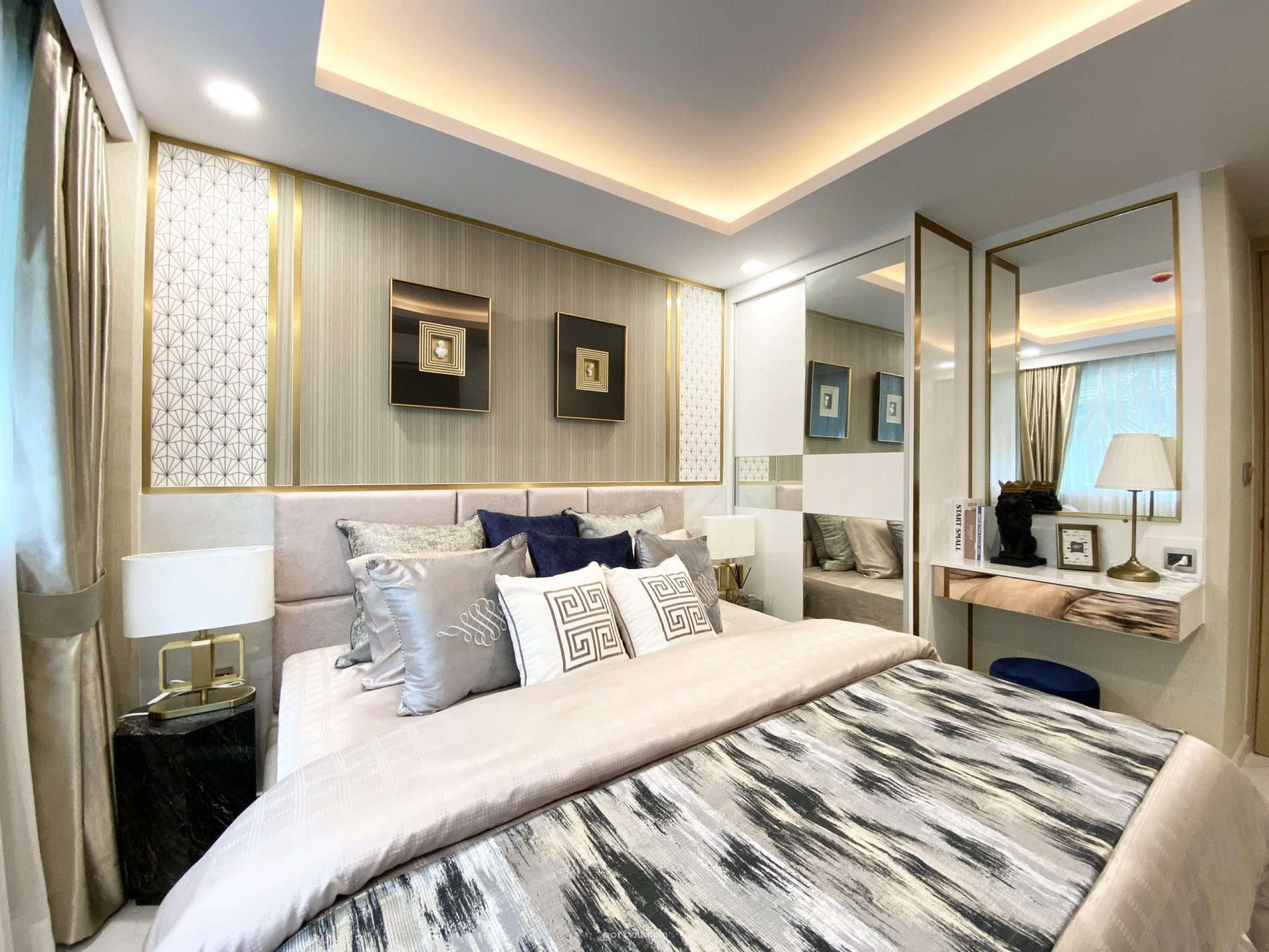 آپارتمان  3 خوابه  2+1  در کنار دریا  در جومتین (Jomtien)  تایلند  61 متر  - Dusit Grand Park 2 جومتین (Jomtien) - عکس 9