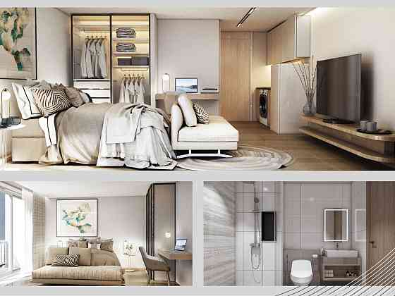 Apartment 1-room 1+0 studio by the sea in Rawai Thailand area 29m²  Rawai