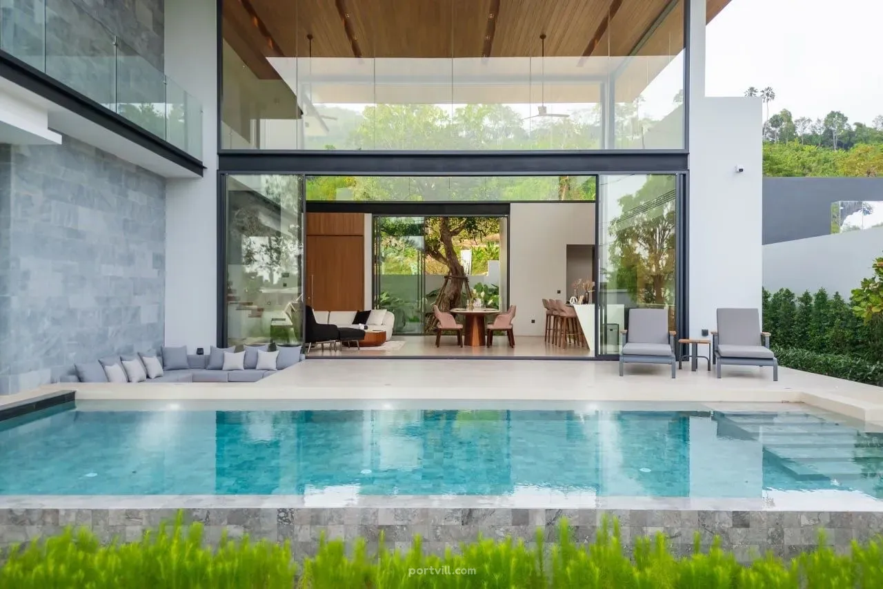 Villa by the sea in Choeng Thale Thailand area 376m² 2 floors Choeng Thale - photo 4