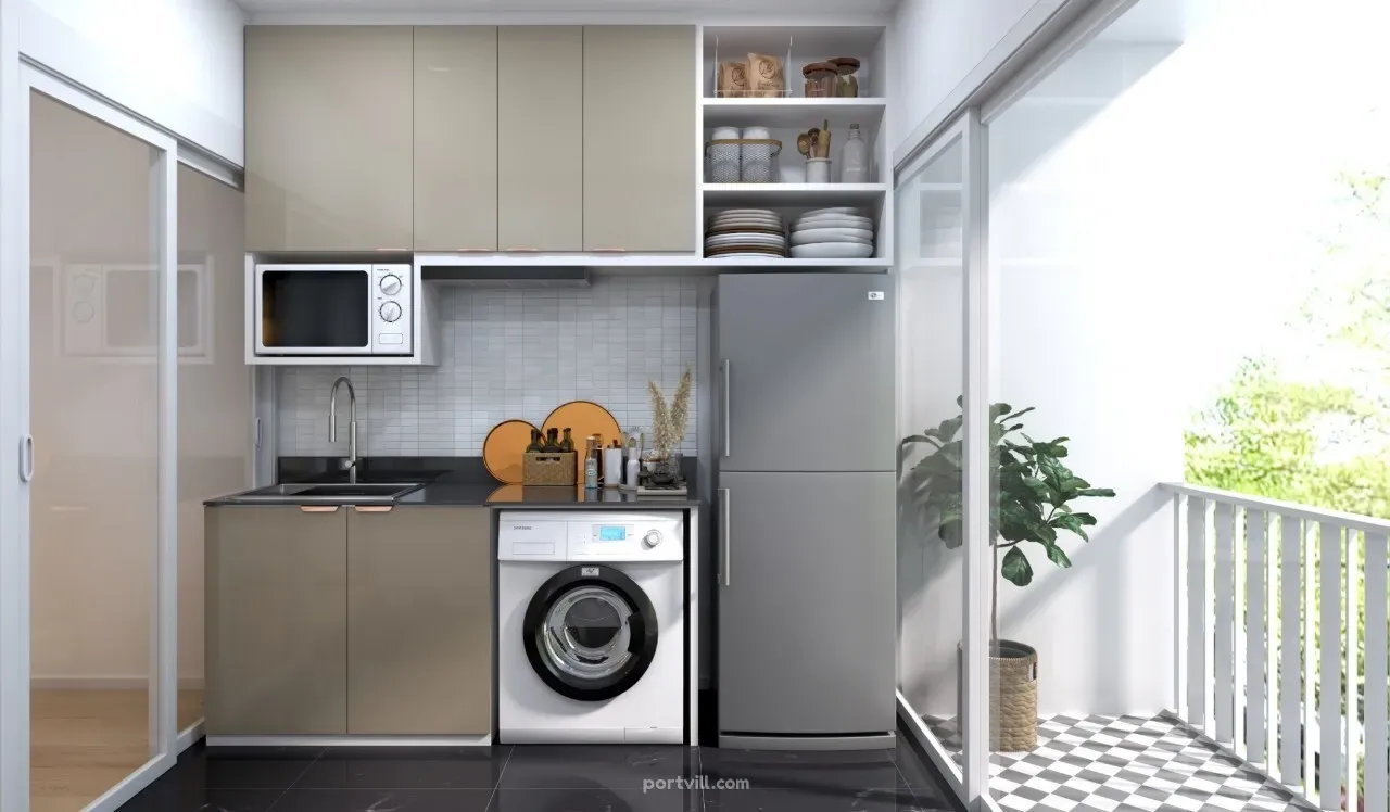 Apartemen 3-kamar untuk dijual 2+1 di San Sai Thailand luas 61.5m² 2 lantai di The Kanava Condo Chiangmai San Sai - foto 4