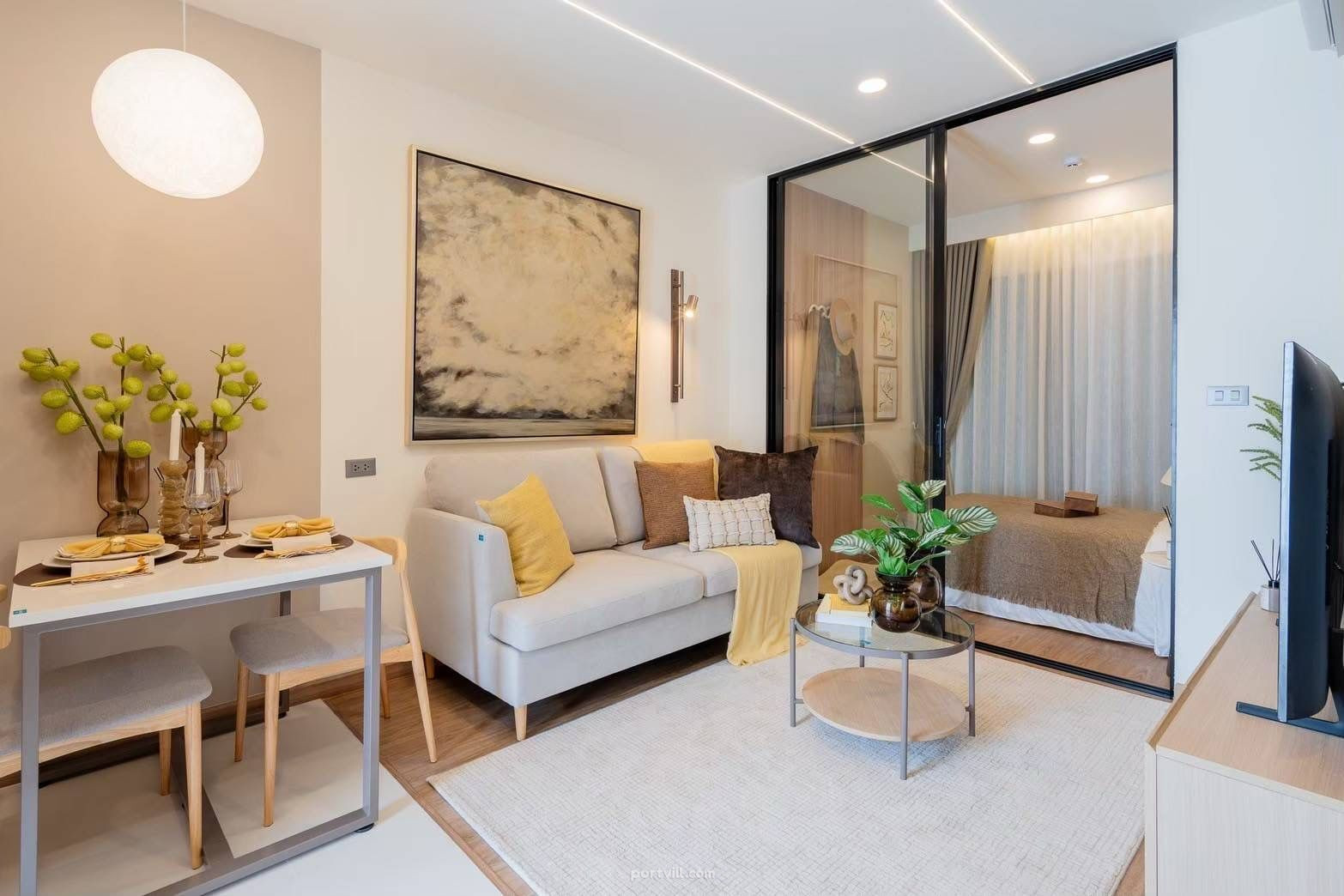Apartment 2-room for sale 1+1 in San Sai Thailand area 38.2m² 6 floor in Arise Hill San Sai - photo 3