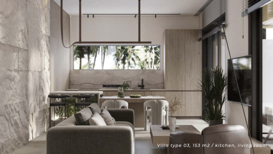 Apartment 3-room 2+1 in Bali Indonesia area 153m²  Central Bali