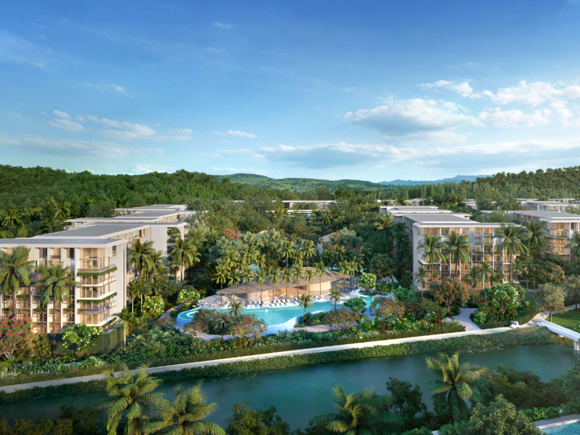 Appartamento 1-stanze vicino al mare a Bang Tao Thailandia 47m²  Bang Tao - foto 2