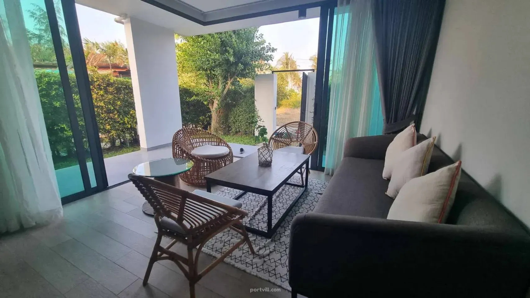 Пәтер 3 бөлмелі Сам Рой Йотта (Sam Roi Yot) Тайланд 74м² қабаты:1 -  Fisherman House Residence Pranburi Сам Рой Йот (Sam Roi Yot) - фото 3