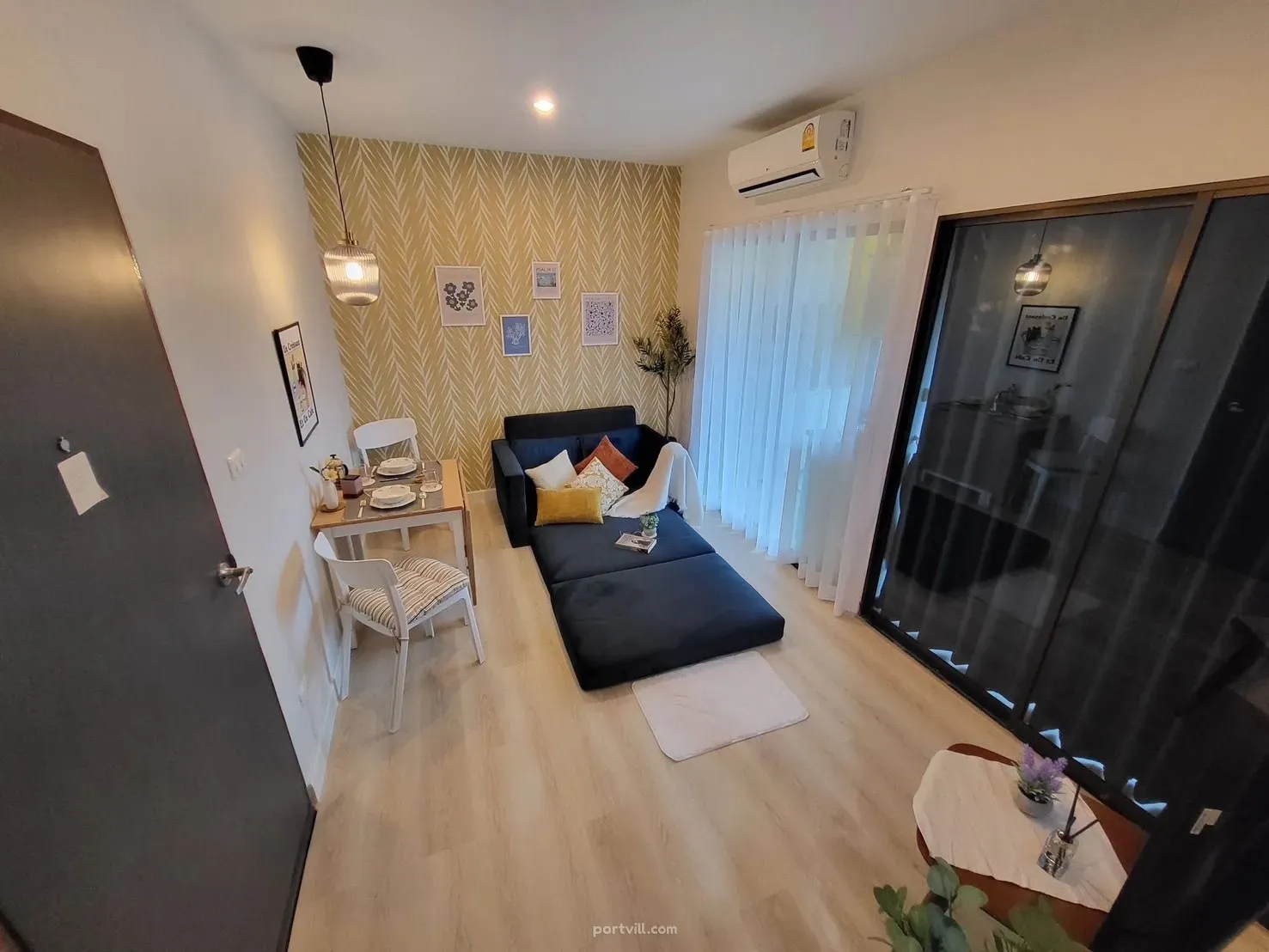 Апартамент 2-стаен 1+1 в Чанг Клан (Chang Khlan) Тайланд площ 31.7 м² етаж: 7 в Tree Boutique Resort Чанг Клан (Chang Khlan) - снимка 4
