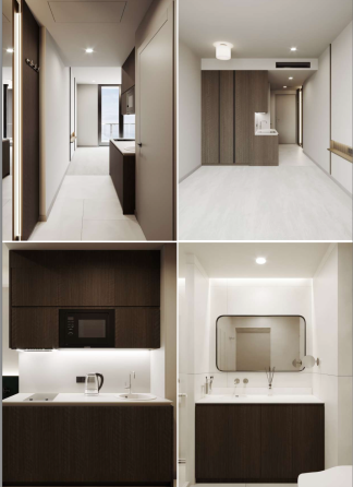 Apartment 1-room 1+0 studio by the sea in Batumi Georgia area 28.8m² 13 floor Batumi