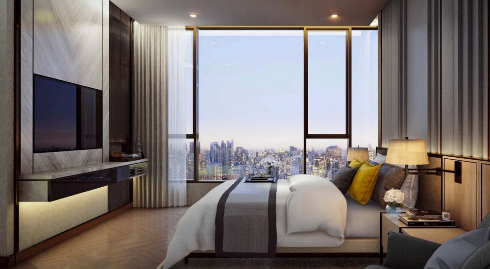 شقة  2 غرف  1+1  في سوخومفيت (Sukhumvit)  تايلاند  47 متر مربع  الطابق 32  - Mulberry Grove Sukhumvit سوخومفيت (Sukhumvit) - صورة 3