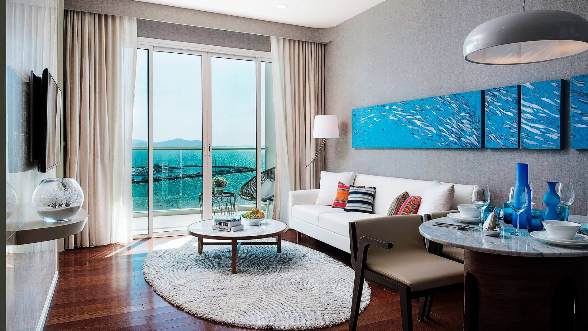 Пәтер 4 бөлмелі 3+1 теңіз жағасында Саттахипта (Sattahip) Тайланд 175м²  - Movenpick White Sand Beach Саттахип (Sattahip) - фото 2