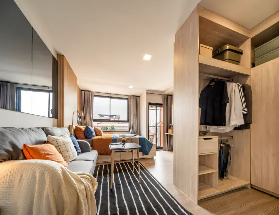 Apartment 1-room for sale 1+0 studio in Bang Na Thailand area 25m² 5 floor in Muve Bangna Bang Na