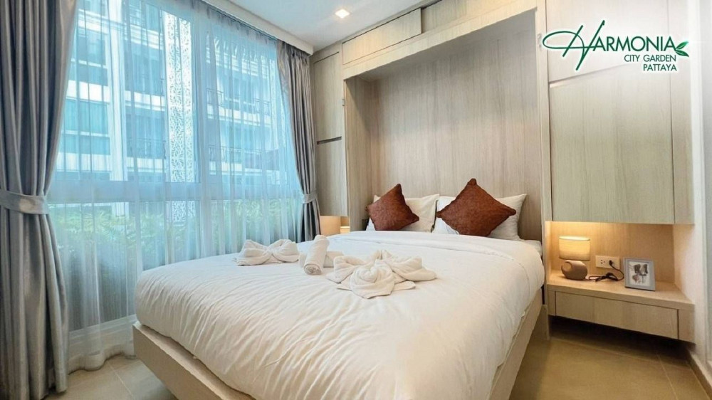 شقة  1 غرف  استوديو 1+0  في باتايا (Pattaya)  تايلاند  20 متر مربع  الطابق 5  - Harmonia City Garden باتايا (Pattaya) - صورة 11