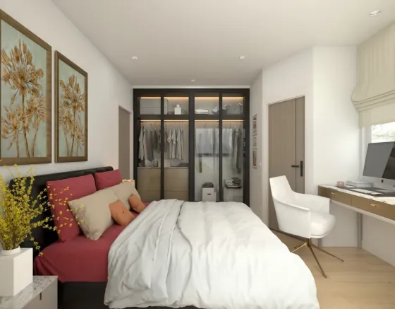 Apartemen 3-kamar untuk dijual 2+1 di San Sai Thailand luas 61.5m² 2 lantai di The Kanava Condo Chiangmai San Sai